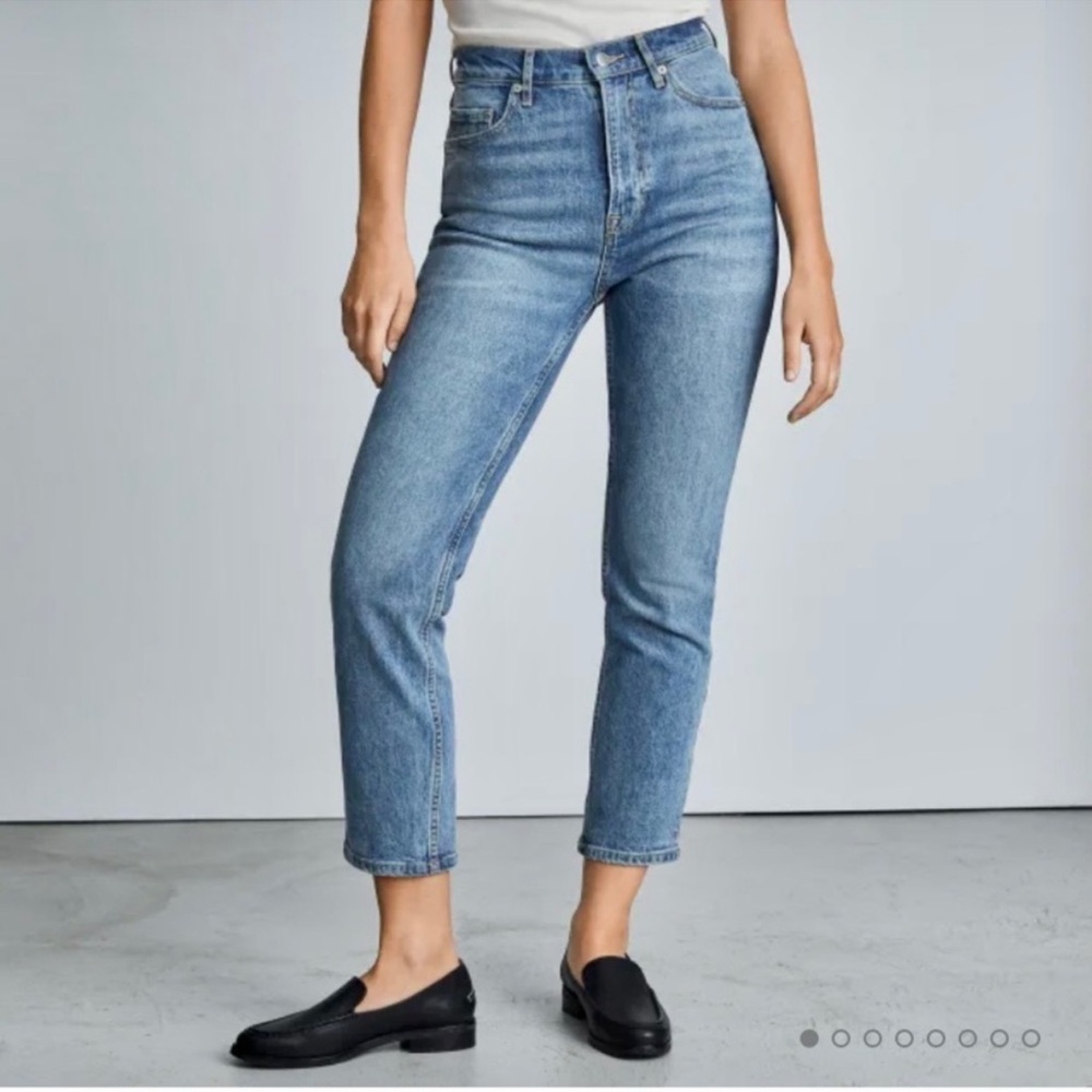Everlane The Cheeky Bootcut Crop Jeans Blue Size 29